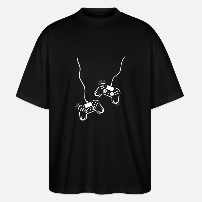 Game Console Controller - Stanley/Stella Oversized Unisex Organic T-shirt Blaster 2.0 - black