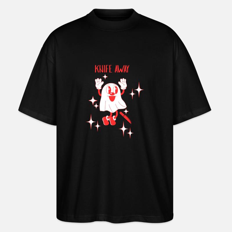 Ghost - Stanley/Stella Oversized Unisex Bio T-Shirt Blaster 2.0 - Schwarz