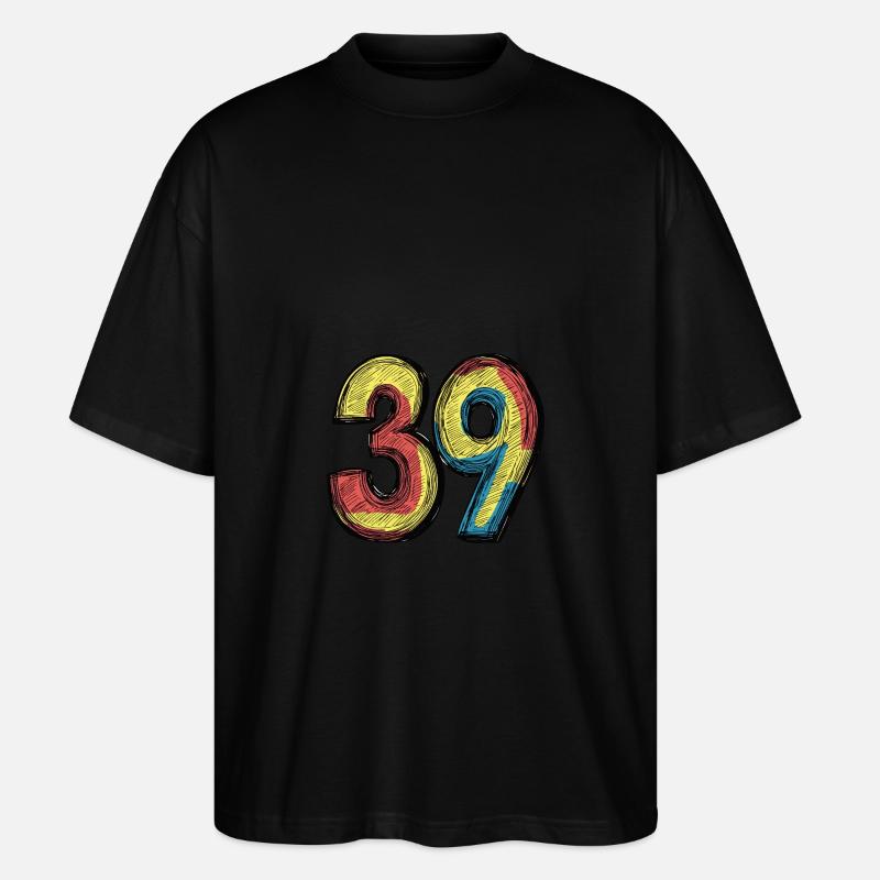 Bande dessinée à 39 numéros - T-shirt bio Blaster 2.0 coupe oversize Stanley/Stella Unisexe - noir
