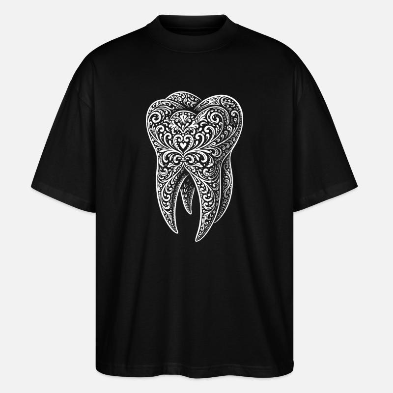 Tooth - T-shirt bio Blaster 2.0 coupe oversize Stanley/Stella Unisexe - noir