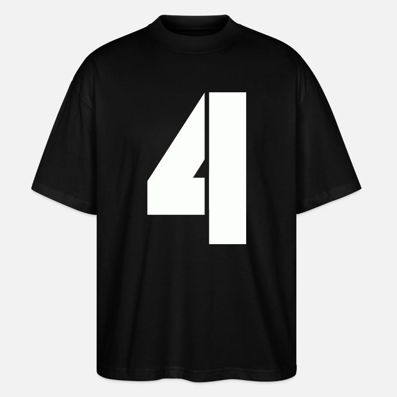 4 - Stanley/Stella Oversized Unisex Bio T-Shirt Blaster 2.0 - Schwarz
