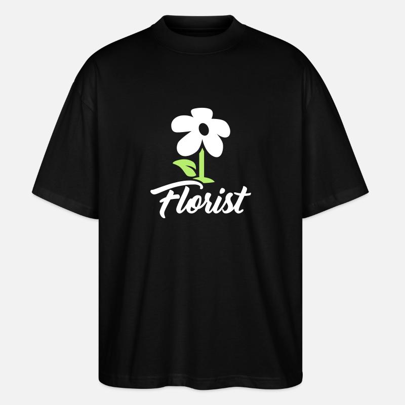 Florist - Stanley/Stella Oversized Unisex Bio T-Shirt Blaster 2.0 - Schwarz