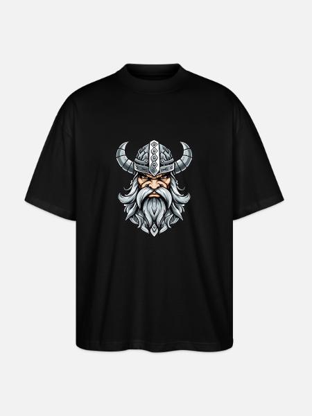 fierce Viking - Stanley/Stella Oversized Unisex Organic T-shirt Blaster 2.0 - black