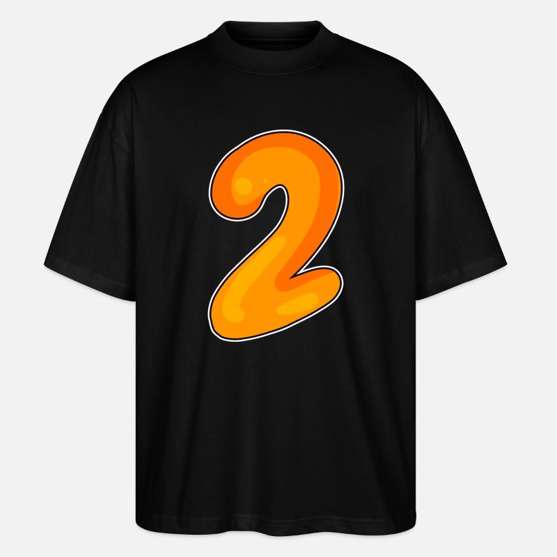 2 - Stanley/Stella Oversized Unisex Bio T-Shirt Blaster 2.0 - Schwarz