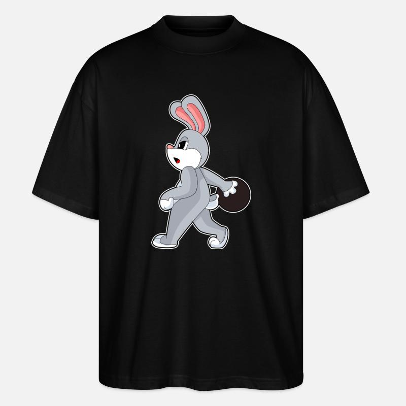 Hase Bowling Bowlingkugel - Stanley/Stella Oversized Unisex Bio T-Shirt Blaster 2.0 - Schwarz