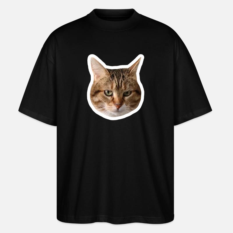 Missty Sad Decal - Stanley/Stella Oversized Unisex Bio T-Shirt Blaster 2.0 - Schwarz