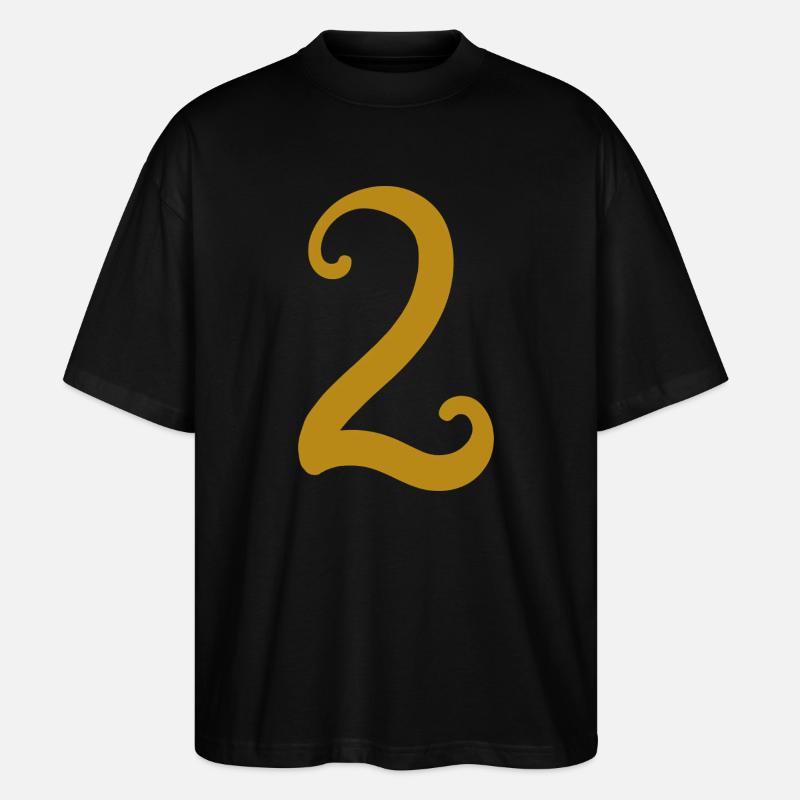 2 - Stanley/Stella Oversized Unisex Bio T-Shirt Blaster 2.0 - Schwarz
