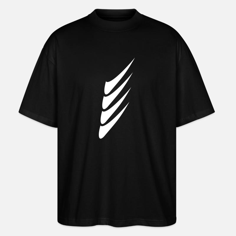 simply 005 - Stanley/Stella Oversized Unisex Bio T-Shirt Blaster 2.0 - Schwarz