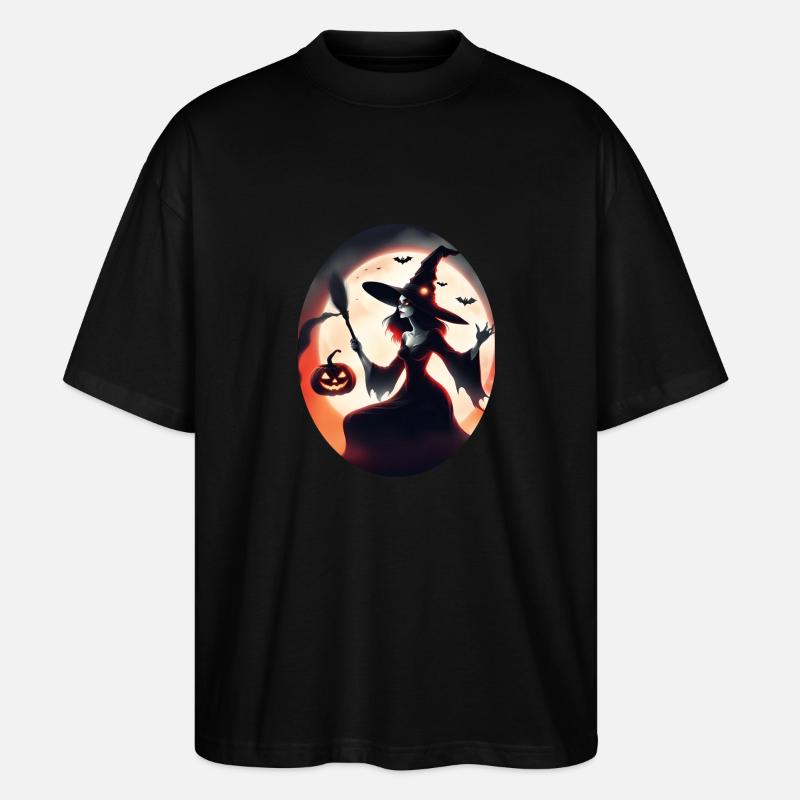 Halloween - Stanley/Stella Oversized Unisex Bio T-Shirt Blaster 2.0 - Schwarz