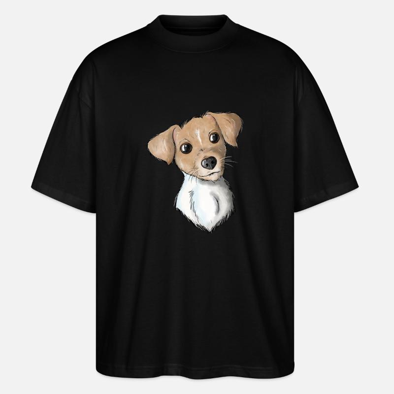 Terrier 11 - Stanley/Stella Oversized Unisex Bio T-Shirt Blaster 2.0 - Schwarz