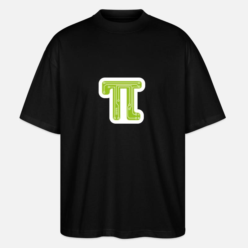 pi - T-shirt bio Blaster 2.0 coupe oversize Stanley/Stella Unisexe - noir