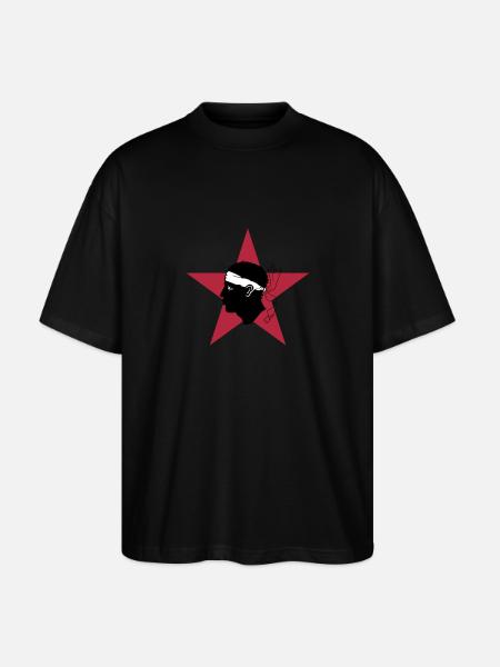 Corsica - Stanley/Stella Oversized Unisex Bio T-Shirt Blaster 2.0 - Schwarz