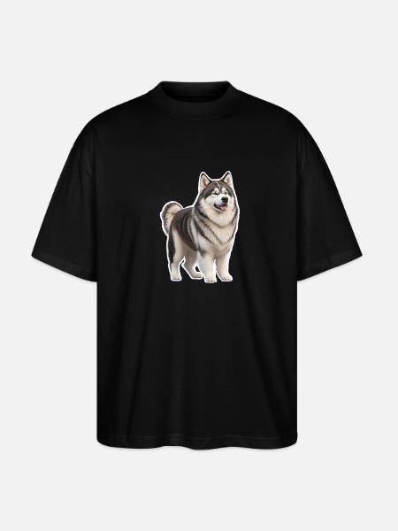 Malamut - Stanley/Stella Oversized Unisex Organic T-shirt Blaster 2.0 - black
