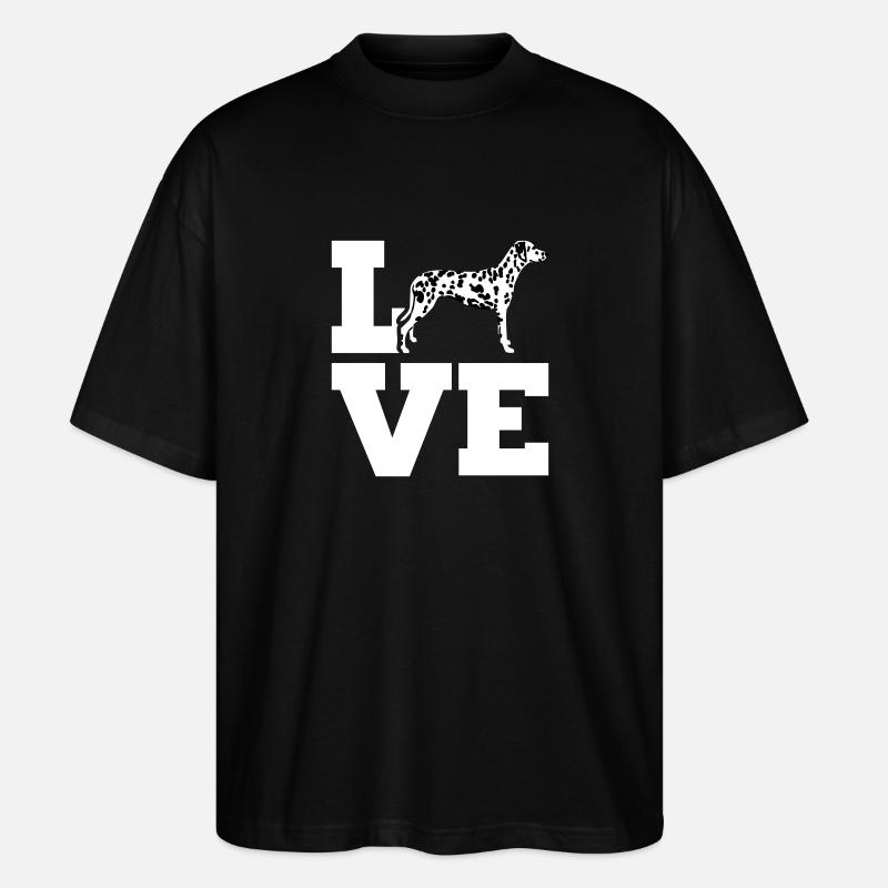 Dalmatien - T-shirt bio Blaster 2.0 coupe oversize Stanley/Stella Unisexe - noir