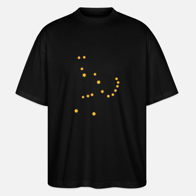 astronomy_orion - Stanley/Stella Oversized Unisex Bio T-Shirt Blaster 2.0 - Schwarz
