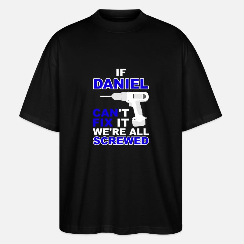 Daniel - Stanley/Stella Oversized Unisex Bio T-Shirt Blaster 2.0 - Schwarz