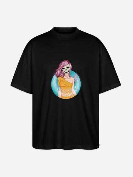 Skull of the wind - Stanley/Stella Oversized Unisex Organic T-shirt Blaster 2.0 - black