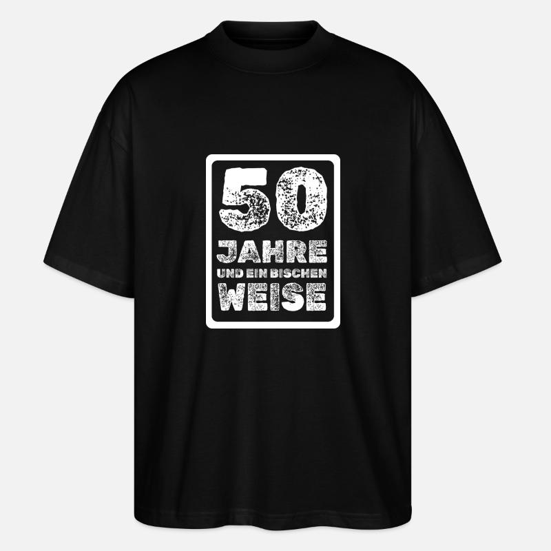 50 - Stanley/Stella Oversized Unisex Bio T-Shirt Blaster 2.0 - Schwarz