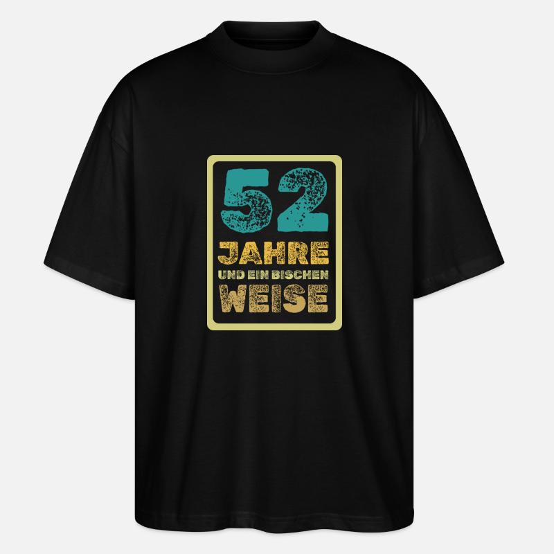 52 - Stanley/Stella Oversized Unisex Bio T-Shirt Blaster 2.0 - Schwarz
