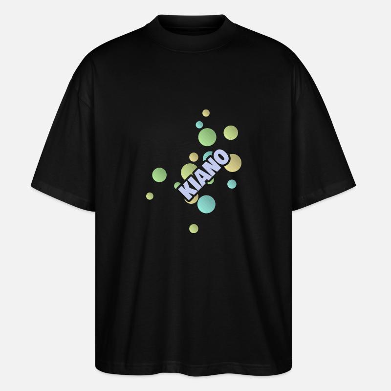 Fachhochschule Kiano - Stanley/Stella Oversized Unisex Bio T-Shirt Blaster 2.0 - Schwarz