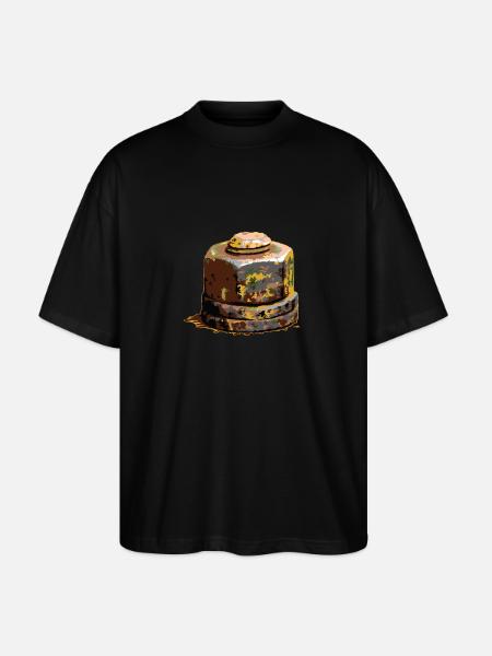 Schraube Mutter No 1 - Stanley/Stella Oversized Unisex Bio T-Shirt Blaster 2.0 - Schwarz