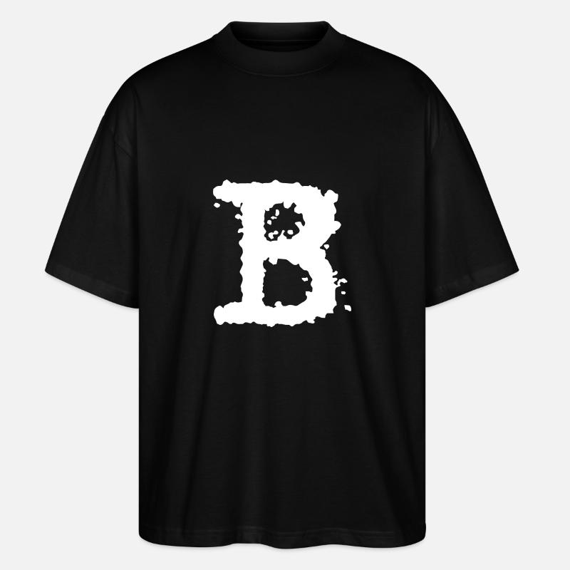 B - T-shirt bio Blaster 2.0 coupe oversize Stanley/Stella Unisexe - noir