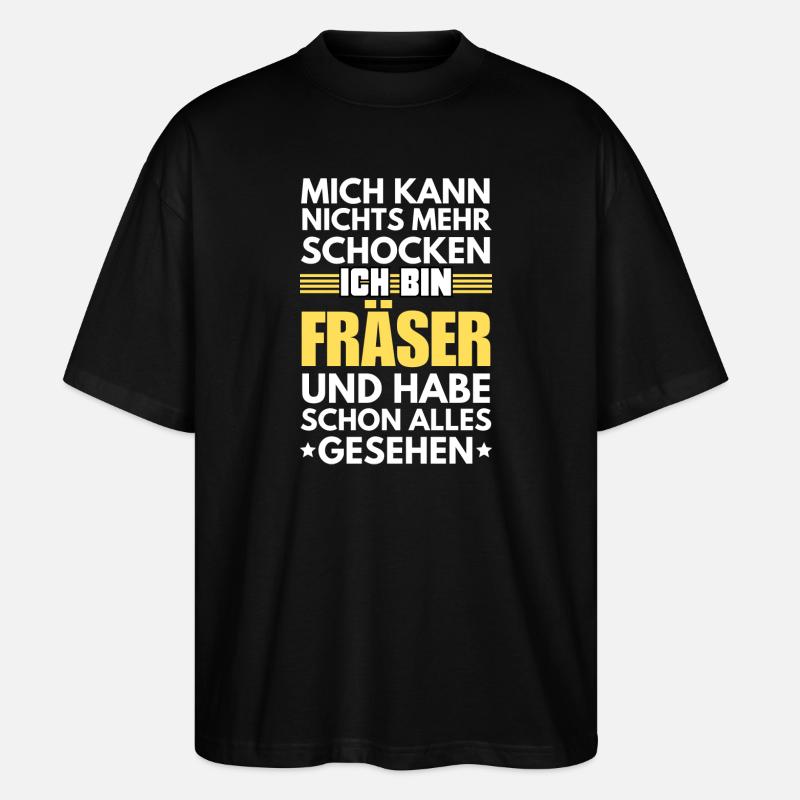 Non-shockable cutter - Stanley/Stella Oversized Unisex Organic T-shirt Blaster 2.0 - black