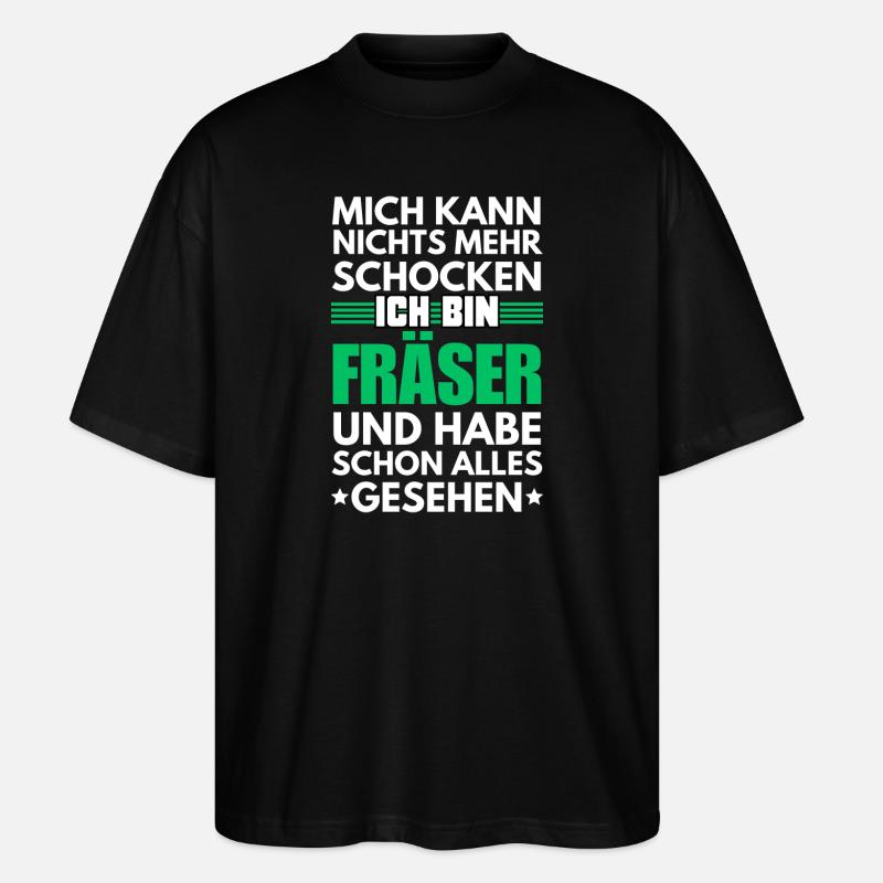 Non-shockable cutter - Stanley/Stella Oversized Unisex Organic T-shirt Blaster 2.0 - black