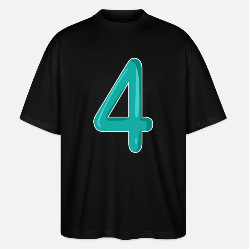 4 - T-shirt bio Blaster 2.0 coupe oversize Stanley/Stella Unisexe - noir
