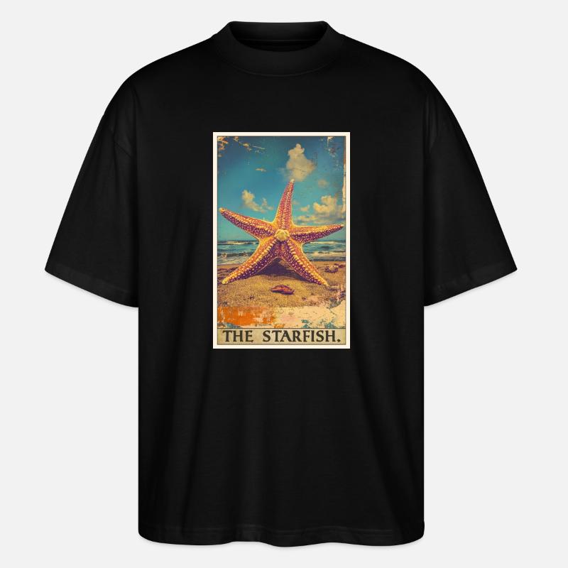 Étoile de mer Étoile de mer - T-shirt bio Blaster 2.0 coupe oversize Stanley/Stella Unisexe - noir