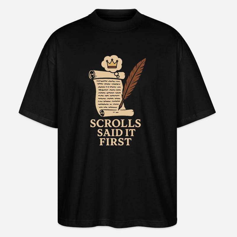 Pharaoh Archaeology in Ancient Egypt - Stanley/Stella Oversized Unisex Organic T-shirt Blaster 2.0 - black