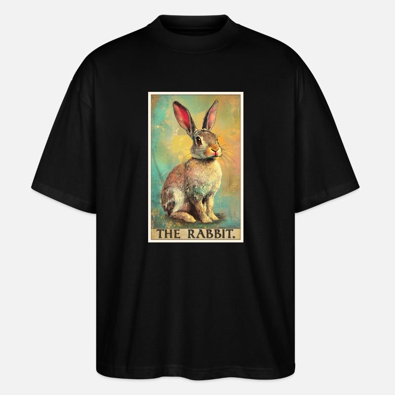 Lapin Lapin - T-shirt bio Blaster 2.0 coupe oversize Stanley/Stella Unisexe - noir