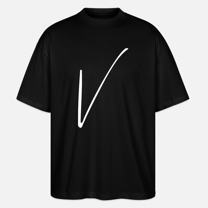 V - Stanley/Stella Oversized Unisex Bio T-Shirt Blaster 2.0 - Schwarz