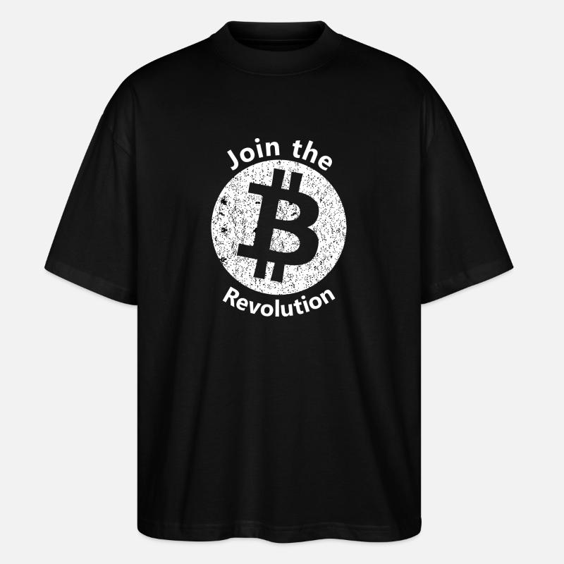 The Bitcoin Age - Stanley/Stella Oversized Unisex Organic T-shirt Blaster 2.0 - black