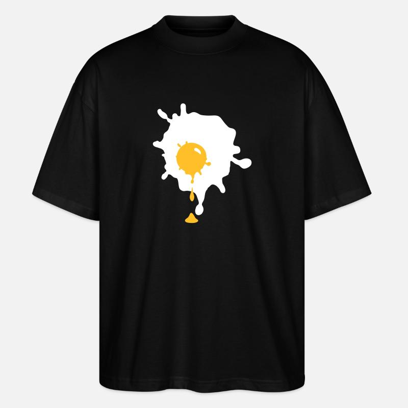 Running fried - V2 - Stanley/Stella Oversized Unisex Organic T-shirt Blaster 2.0 - black
