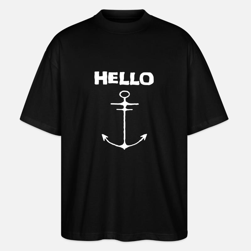 Bonjour Bojour - T-shirt bio Blaster 2.0 coupe oversize Stanley/Stella Unisexe - noir