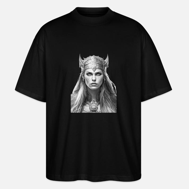 Norse 1 - Stanley/Stella Oversized Unisex Bio T-Shirt Blaster 2.0 - Schwarz
