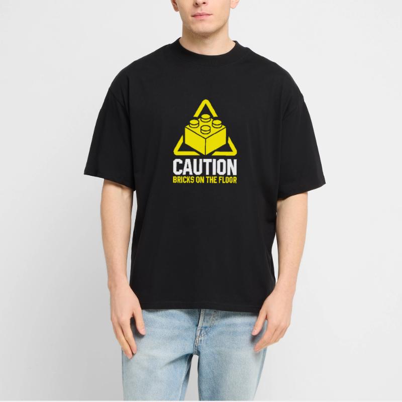 Brick Builder Brick Building Master Builder Stanley/Stella Oversized Unisex Organic T-shirt Blaster 2.0