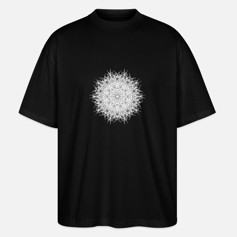 Oriental District Mandala - T-shirt bio Blaster 2.0 coupe oversize Stanley/Stella Unisexe - noir