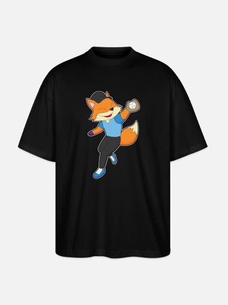 Fox Baseball Baseball Glove - Stanley/Stella Oversized Unisex Organic T-shirt Blaster 2.0 - black