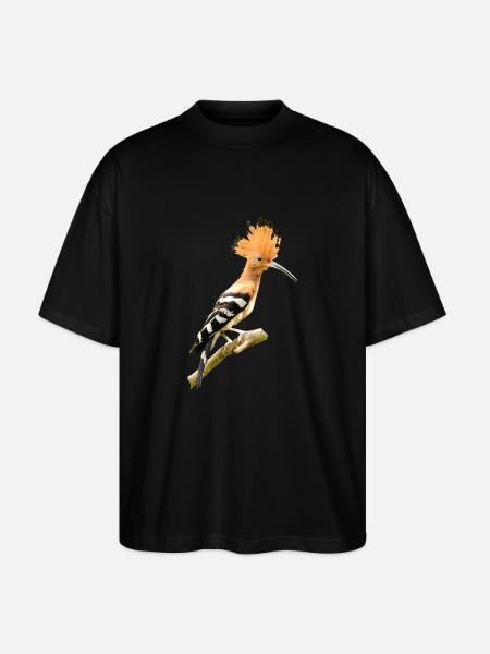 hoopoe am431 - Stanley/Stella Oversized Unisex Organic T-shirt Blaster 2.0 - black