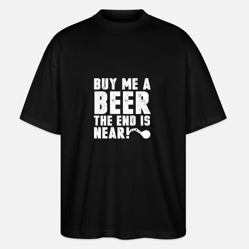 Junggesellenabschied - Stanley/Stella Oversized Unisex Bio T-Shirt Blaster 2.0 - Schwarz