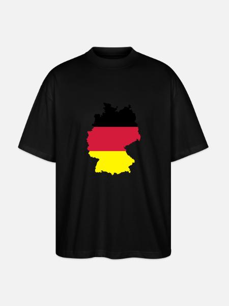 Germany - Stanley/Stella Oversized Unisex Organic T-shirt Blaster 2.0 - black