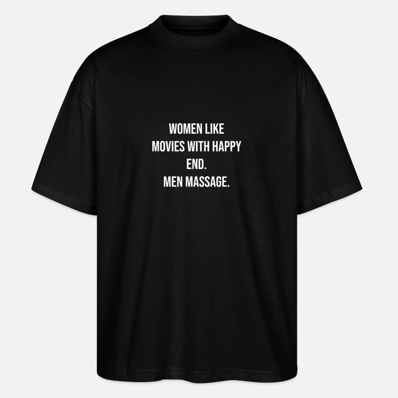 Fin heureuse - T-shirt bio Blaster 2.0 coupe oversize Stanley/Stella Unisexe - noir