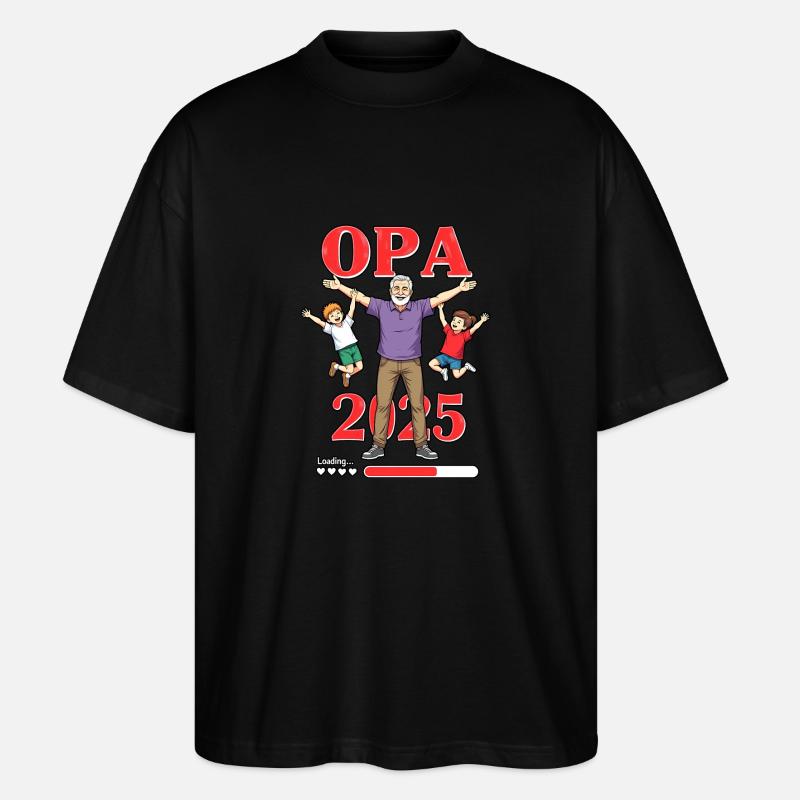 Opa 2019/2015loading - Stanley/Stella Oversized Unisex Bio T-Shirt Blaster 2.0 - Schwarz