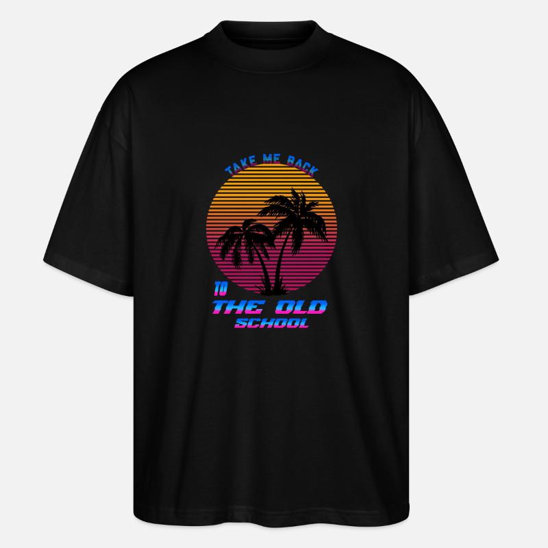 Bring mich zurück - Stanley/Stella Oversized Unisex Bio T-Shirt Blaster 2.0 - Schwarz