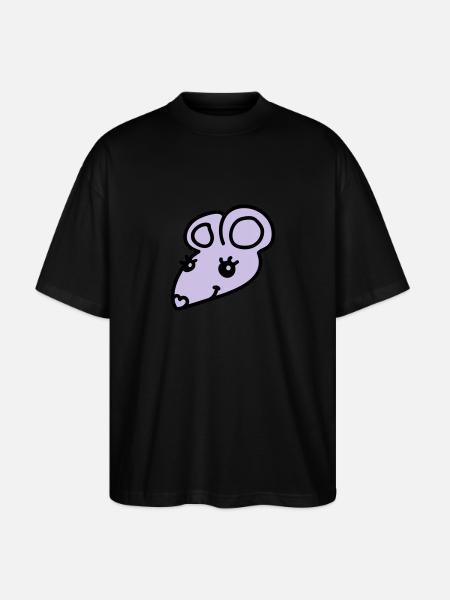 Sweet Mouse - Stanley/Stella Oversized Unisex Organic T-shirt Blaster 2.0 - black
