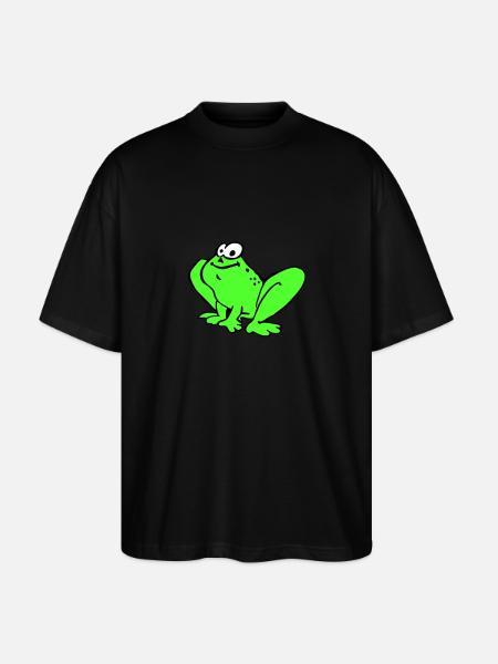 Toad - Stanley/Stella Oversized Unisex Organic T-shirt Blaster 2.0 - black