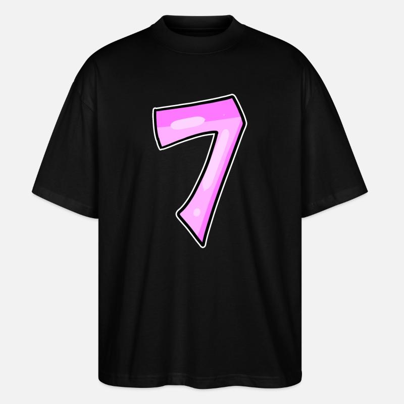 7 - T-shirt bio Blaster 2.0 coupe oversize Stanley/Stella Unisexe - noir