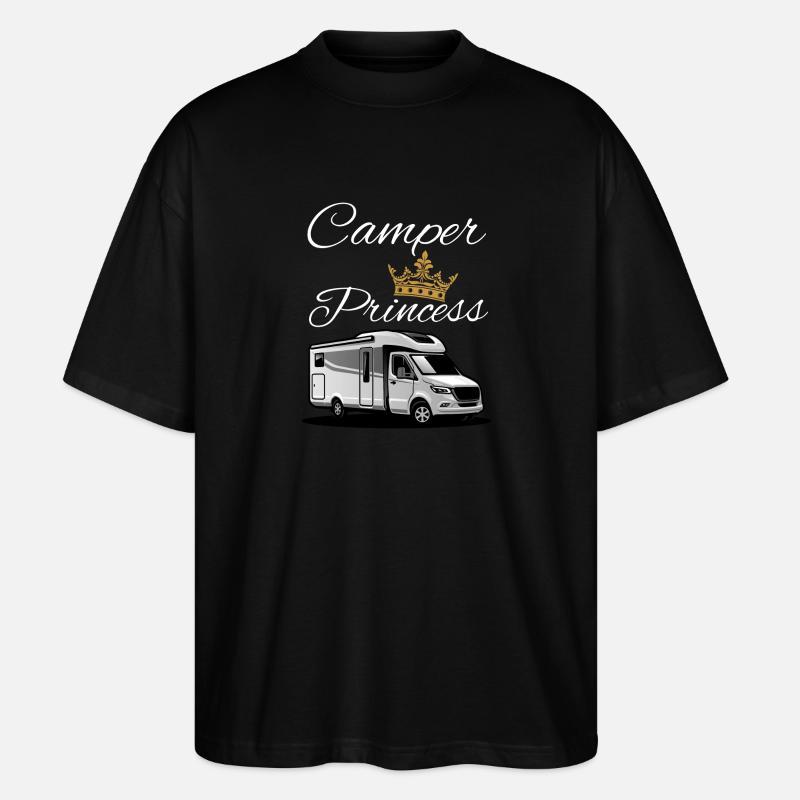 Camper Princesse-Camper Princesse - T-shirt bio Blaster 2.0 coupe oversize Stanley/Stella Unisexe - noir